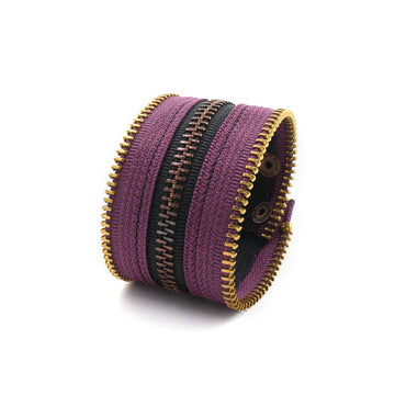 The Perfect Purple Zip Bracelet