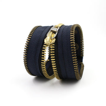 Navy Bruiser Zip Bracelet