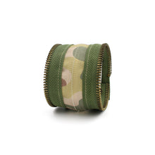 Camo Collection Green Zip Bracelet - N.Kluger Designs bracelet