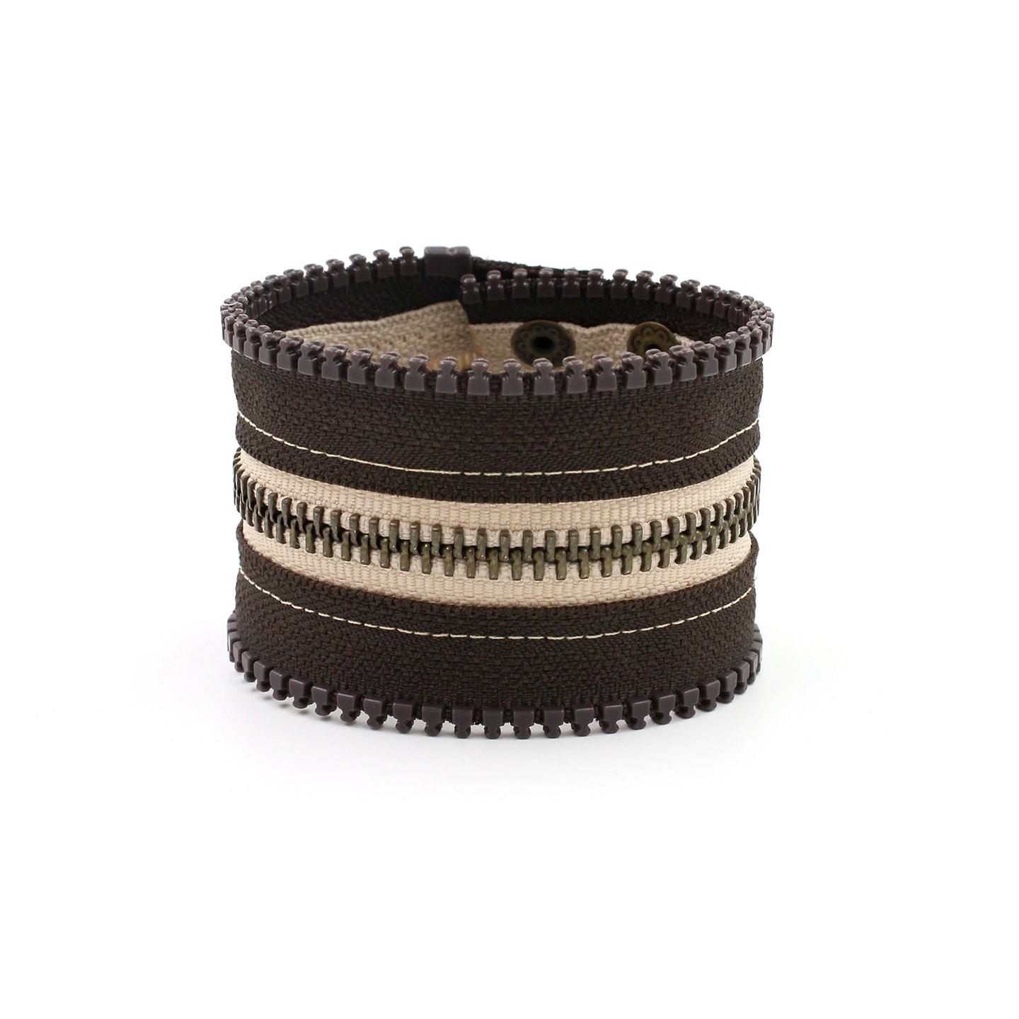 Hazelnut Zip Bracelet - N.Kluger Designs bracelet