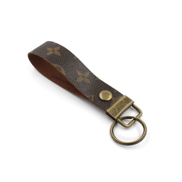 Repurposed Louis Vuitton Leather Key Chain 5