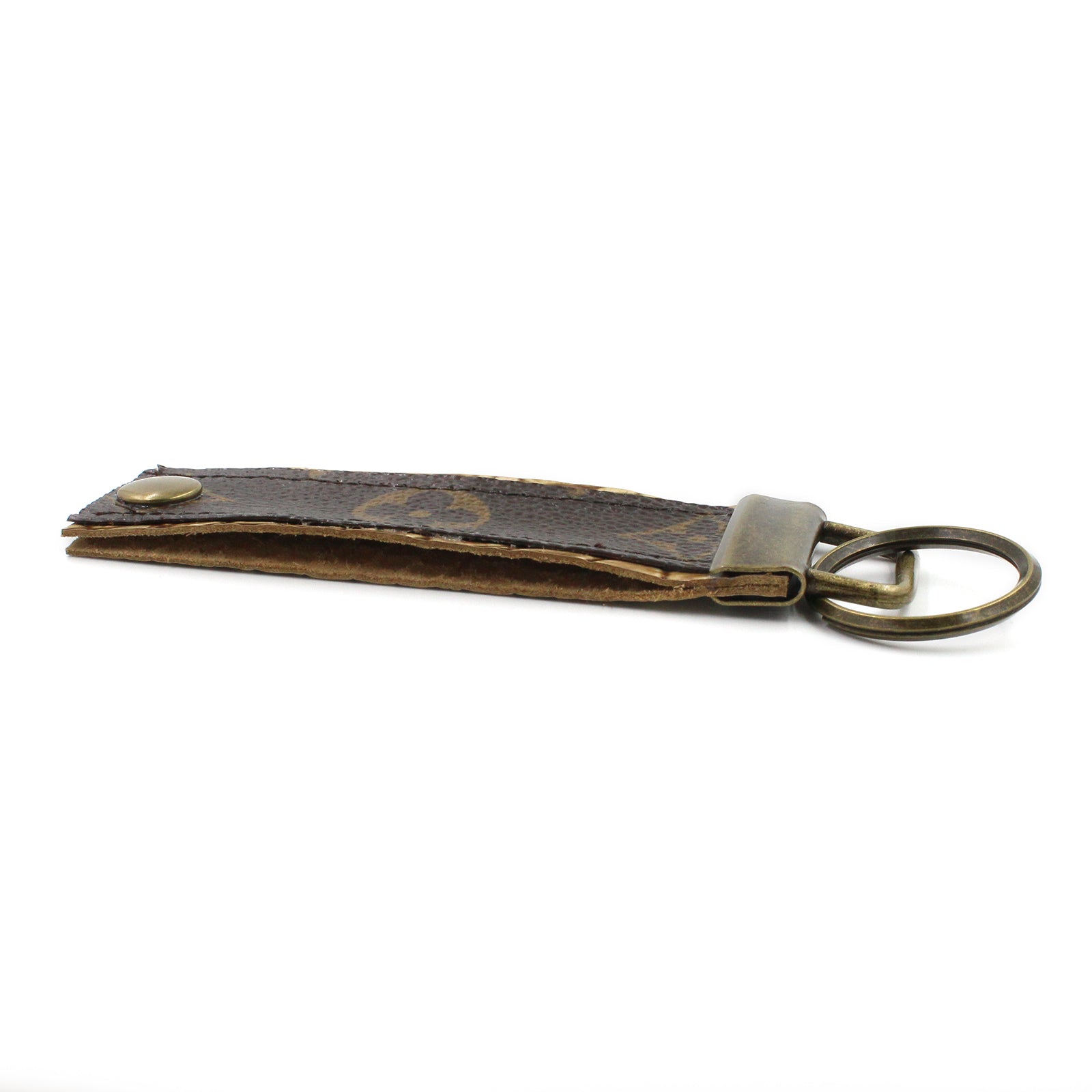 Upcycled Louis Vuitton Leather Key Chain – N.Kluger Designs
