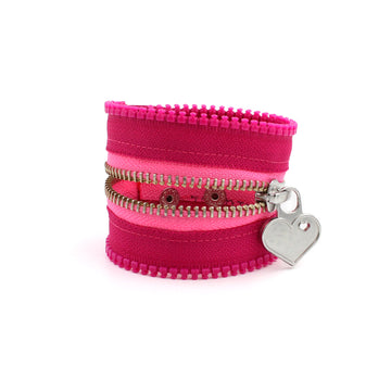 Pink Overdose Zip Bracelet